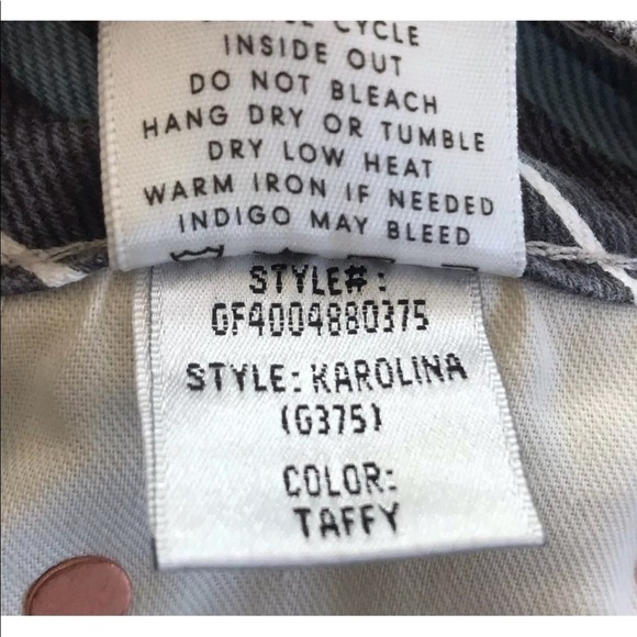 GRLFRND "Karolina" Skinny Crop Taffy Stripe Jeans - Picture 8 of 11